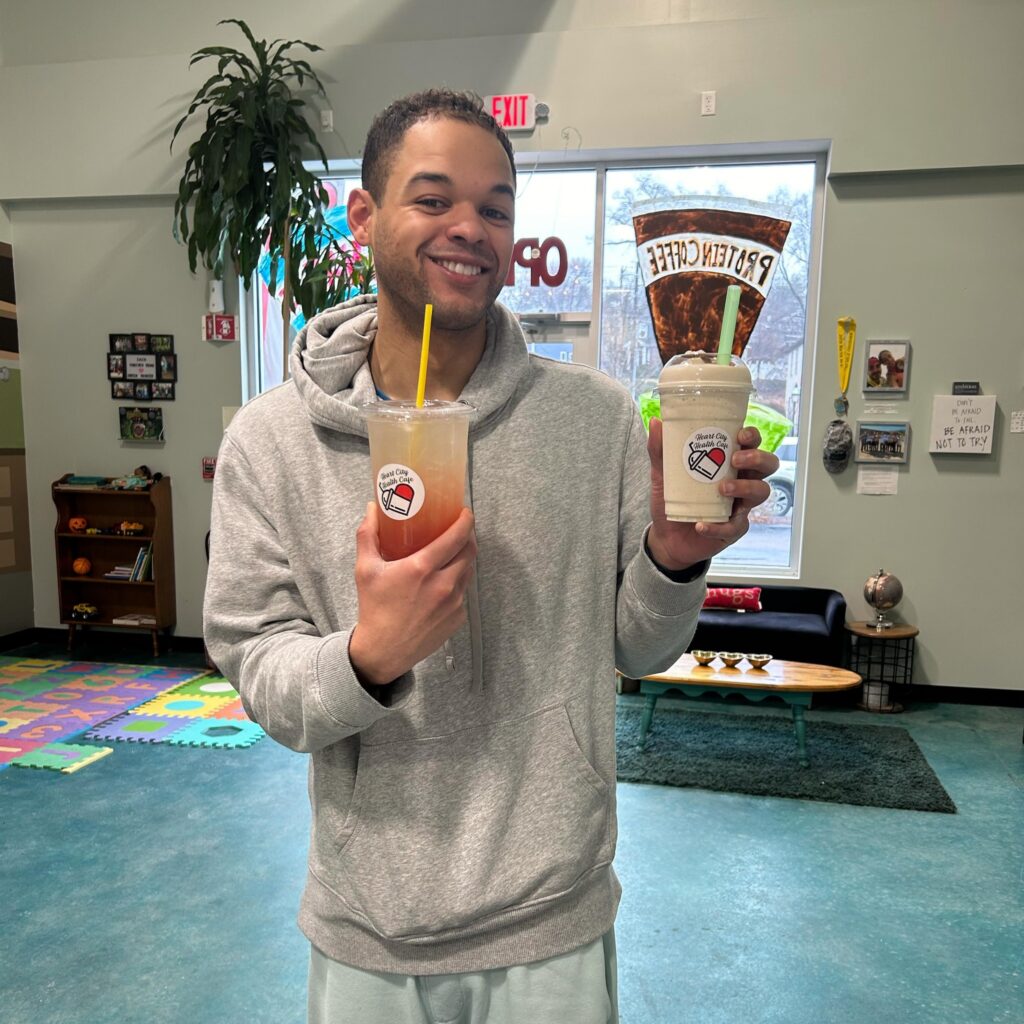 Smoothie and Tea Combo